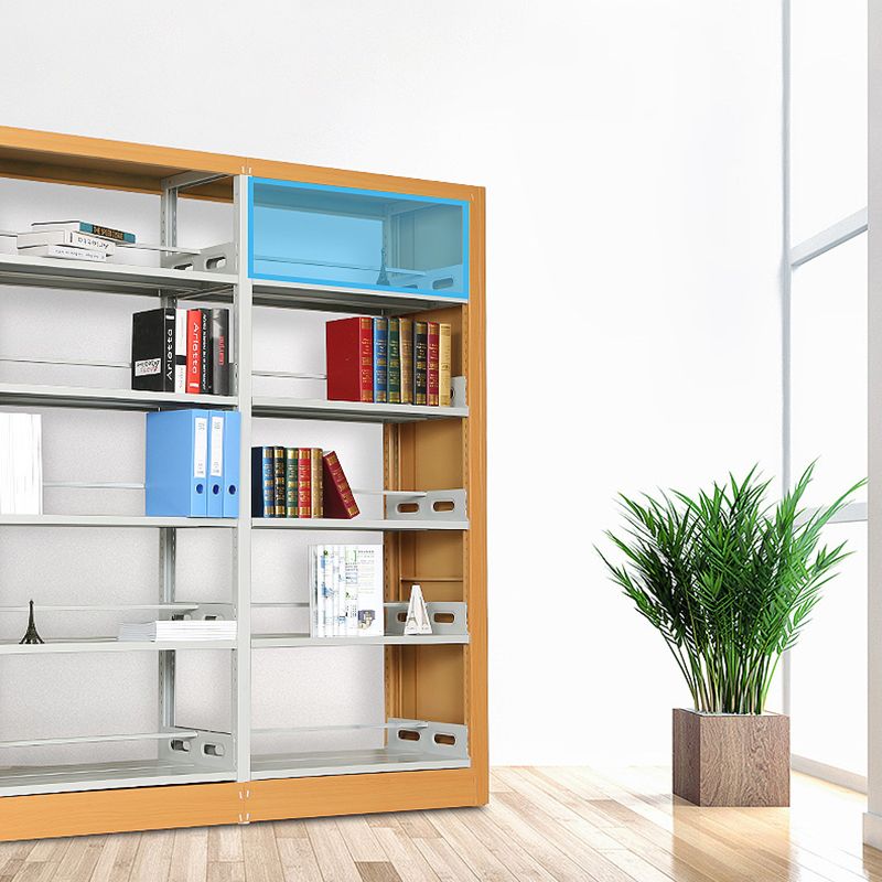 Libreria di libreria di libreria in acciaio contemporanea da 79 pollici libreria standard