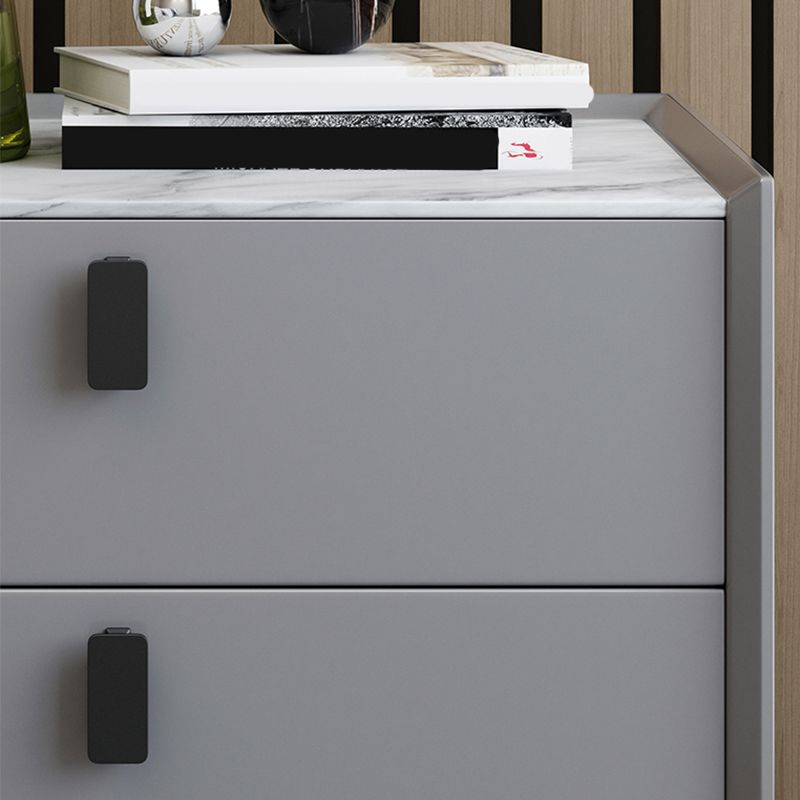 Wood Nightstand Or End Table 18.5" Tall Bed Nightstand with Drawers and Legs Clearhalo 'Bedroom Furniture' 'furn' 'furn_night_stand' 'Furniture' 'night_stand' 'Nightstands' 1200x1200_73390199-7b6b-4968-99f5-00a87282a142