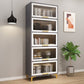 Modern Engineered Wood Bookcase White Standard Shelf with Door Clearhalo 'Bookcases' 'furn' 'furn_bookcases' 'Furniture' 'Office Furniture' 1200x1200_733d87b2-e16b-46e1-bb8c-499ed20ea98c