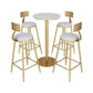 Glam Bar Pub Table Set 1/2/3/5 Pieces Bar Table and Stools for Living Room Clearhalo 'Bar Furniture' 'furn' 'furn_home_bar_bar_sets' 'Furniture' 'Home Bars & Bar Sets' 'home_bar_bar_sets' 'Kitchen & Dining Furniture' 1200x1200_733de31a-eae7-4cc4-a107-1e5db10f8780