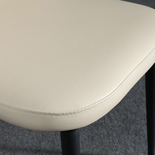 Home Scandinavian Side Chair Parsons Back Metal Upholstered Dining Room Chair Clearhalo ' kitchen&dining_furn' 'Dining Chairs' 'Dining Tables & Seating' 'dining_chair' 'furn' 'furn_dining_chair' 'Furniture' 'furniture_dining_chair' 'Kitchen & Dining Furniture' 'kitchen' 1200x1200_733fe0eb-55d4-4175-896e-2e40a0318437