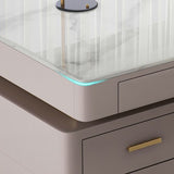 29.25-inch Height Classic Glam Office Desk Curved Stone Writing Desk Clearhalo 'furn' 'furn_office_desk' 'Furniture' 'Office Desks' 'Office Furniture' 'office_desk' 1200x1200_734490de-b37c-40b1-84a6-8a0bee4405cc