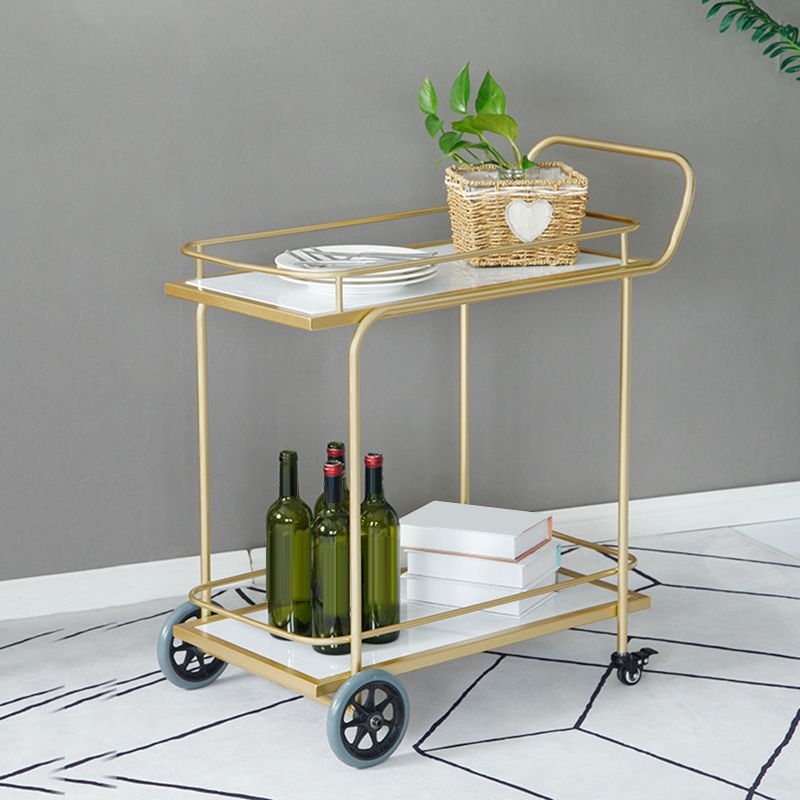 Tavolo da preparazione in stile moderno da 34,65 "tavolo da preparazione al rotolamento per cucina