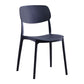 Contemporary Style Plastic Dining Chairs Open Back Dining Side Chair for Kitchen Clearhalo ' kitchen&dining_furn' 'Dining Chairs' 'Dining Tables & Seating' 'dining_chair' 'furn' 'furn_dining_chair' 'Furniture' 'furniture_dining_chair' 'Kitchen & Dining Furniture' 'kitchen' 1200x1200_734b122c-b178-4863-98bb-eaee32bbb82c