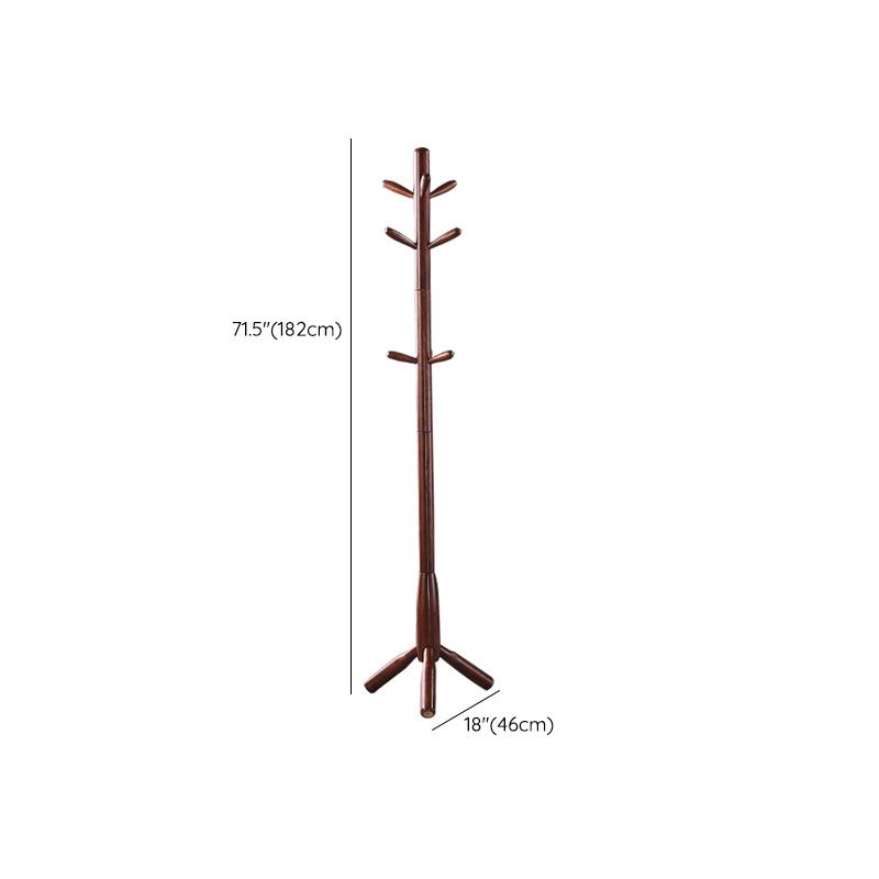 71"H Solid Wood Coat Rack European Style Hanger Ash Wood Modern Hall Tree Clearhalo 'Entry & Mudroom Furniture' 'furn' 'furn_hall_tree_coat_racks' 'Furniture' 'Hall Trees & Coat Racks' 'hall_tree_coat_racks' 1200x1200_734fce2d-c825-475e-8a1e-dd0e149c6b3b