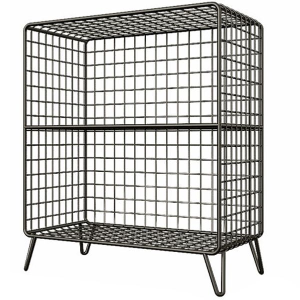 Modern Style Standard Bookcase Metal Closed Back Bookshelf for Home Clearhalo 'Bookcases' 'furn' 'furn_bookcases' 'Furniture' 'furniture_bookcases' 'Office Furniture' 1200x1200_73539340-2d91-495d-891f-86524e799cb7