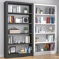 Open Steel Bookshelf Modern Home Office Rectangular Bookcase