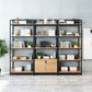 11.81"W Bookcase Industrial Style Open Back Bookshelf for Study Room Home Office Clearhalo 'Bookcases' 'furn' 'furn_bookcases' 'Furniture' 'furniture_bookcases' 'Office Furniture' 1200x1200_7359bb71-aba7-4ee1-970a-918c9386d7c5
