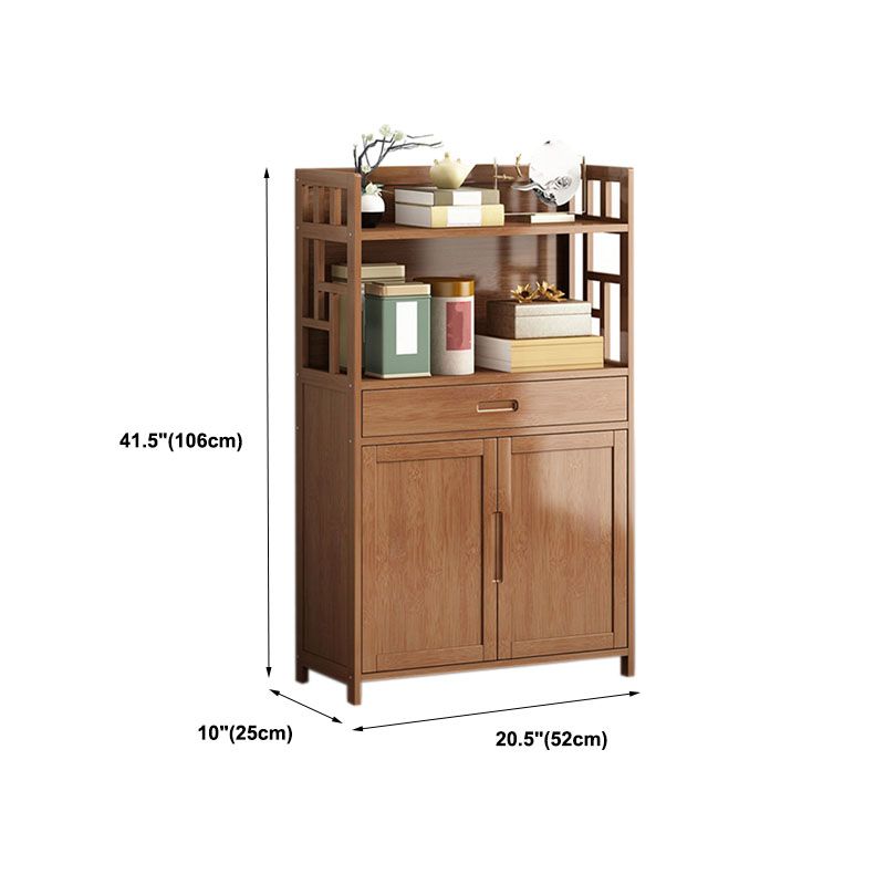 Contemporary Side Board Engineered Wood with Door Sideboard for Dining Room Clearhalo 'buffet_sideboard' 'Buffets & Sideboards' 'furn' 'furn_buffet_sideboard' 'Furniture' 'Kitchen & Dining Furniture' 1200x1200_735e3a43-0e2a-42e3-8179-8d2638d73047