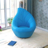 Chaise pivotante en cuir PU 30,7 "L x 30,7" W x 37,7 "H Armes incluses pour salon pour le salon