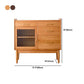4-Drawer Dining Server Pine Massives Holz Sideboard-Buffet für Esszimmer