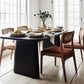 Contemporary Dining Table Natural Solid Wood Dining Table with Double Pedestal Clearhalo 'Dining Tables & Seating' 'Dining Tables' 'dining_table' 'furn' 'furn_dining_table' 'Furniture' 'furniture_dining_table' 'Kitchen & Dining Furniture' 'kitchen' 'kitchen_dining_table' 1200x1200_736359b8-d6b2-4e86-86eb-349dca1acab5