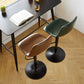 Industrial Style Bar Chair Adjustable Height Leather Seat Metal Leg for Counter Bar Clearhalo 'Bar Furniture' 'Bar Stools' 'bar_stools' 'furn' 'furn_bar_stools' 'furniture_bar_stools' 'Kitchen & Dining Furniture' 'kitchen&dining_furn' 'kitchen' 'kitchen_furn' Furniture' 1200x1200_73675294-07b6-4e09-87b7-bbf59381bfd1