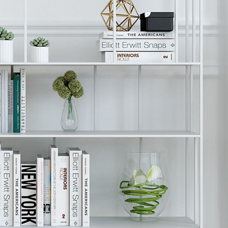 Metal Etagere Bookshelf Industrial Etagere Bookcase with 5 Shelves