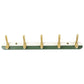 Metal and Wood Coat Hanger Modern Minimalist Home Wall Hanging Coat Rack Clearhalo 'Entry & Mudroom Furniture' 'furn' 'furn_hall_tree_coat_racks' 'Furniture' 'Hall Trees & Coat Racks' 'hall_tree_coat_racks' 1200x1200_736a6a8d-7574-4e06-a0ad-5febb2d3800a