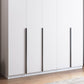 Engineered Wood Wardrobe Cabinet Modern Style Soft Close Doors Wardrobe Closet
