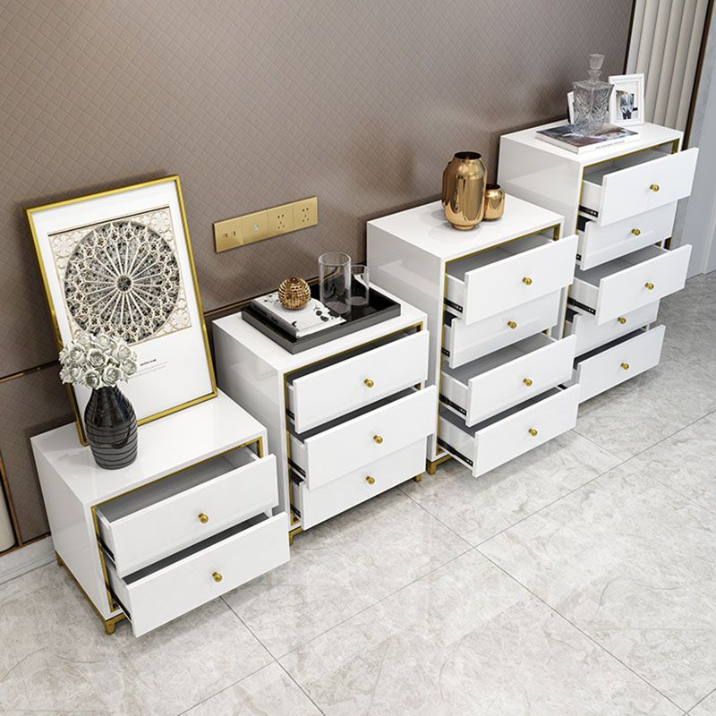 15,6-inch W Glam-dressoir vervaardigd houten opbergkast met 2/3/4/5 laden