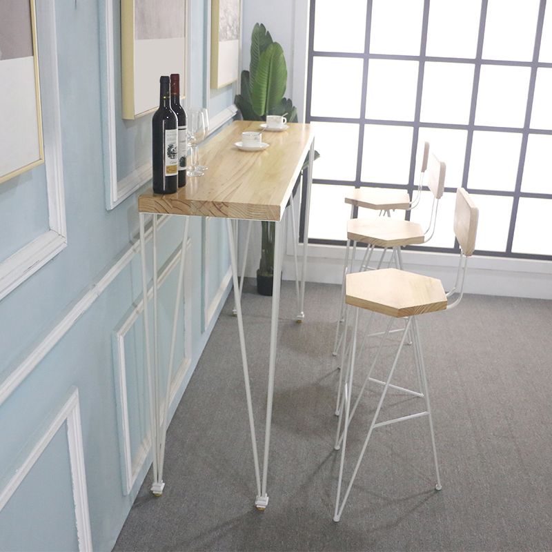 Moderne stijl bar eettafel rechthoekige bartafel voor keuken