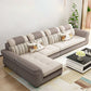 Flared Arms 4-Seater Sectional with Pillow Back Cushions for Apartment Clearhalo 'furn' 'furn_sectionals' 'Furniture' 'furniture_sectionals' 'Living Room Furniture' 'Sectionals' 1200x1200_73720378-f132-45dd-a54f-bdaa6e1976f2