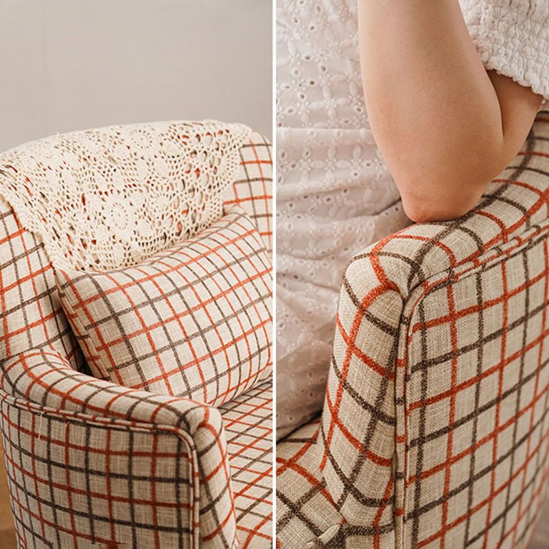 Fabric Wooden Lounge Chair Arms Included Side Chair for Living Room Clearhalo 'Accent Chairs' 'accent_chairs' 'Chairs & Seating' 'furn' 'furn_accent_chairs' 'Furniture' 'Living Room Furniture' 1200x1200_7373d34a-b9cd-4c22-92b8-9bceba39e070