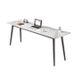 Descrito de la oficina de piedra rectángulo Top Office Modern Writing Desk for Office