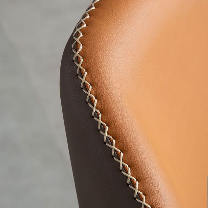 Industrial Indoor Side Chair Wingback Metal Upholstered Dining Room Chair (Set of 2) Clearhalo ' kitchen&dining_furn' 'Dining Chairs' 'Dining Tables & Seating' 'dining_chair' 'furn' 'furn_dining_chair' 'Furniture' 'furniture_dining_chair' 'Kitchen & Dining Furniture' 'kitchen' 1200x1200_7376f804-0d32-4307-a4b7-83dbb12296f8