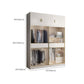 White Engineered Wood Wardrobe Closet Sliding Wardrobe Armoire Clearhalo 'Armoires & Wardrobes' 'armoires_wardrobes' 'Bedroom Furniture' 'furn' 'furn_armoires_wardrobes' 'Furniture' 1200x1200_737d24a8-2dc9-468e-ba72-c28b46e1af35