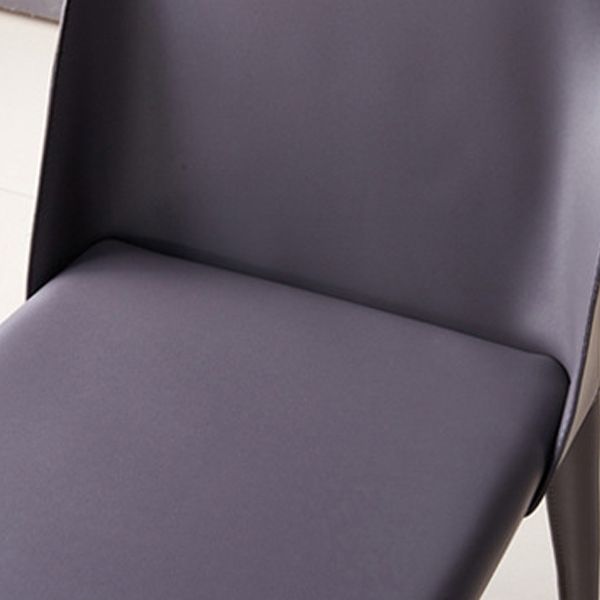 Modern Chair Dining Armless Chairs for Kitchen with Metal Legs Clearhalo 'Dining Chairs' 'Dining Tables & Seating' 'dining_chair' 'furn' 'furn_dining_chair' 'Furniture' 'furniture_dining_chair' 'Kitchen & Dining Furniture' 1200x1200_7381704e-2210-41f5-8fb3-50ed32d432c1