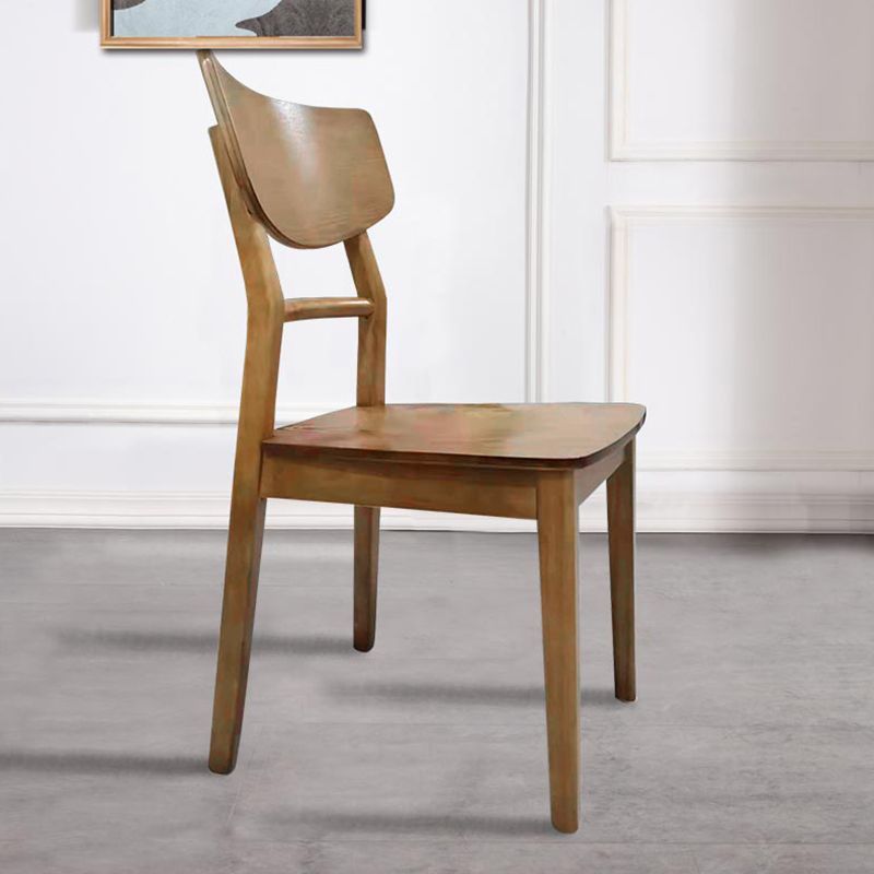 Contemporary Style Chair Armless Chairs for Kitchen with Wood Legs Clearhalo 'Dining Chairs' 'Dining Tables & Seating' 'dining_chair' 'furn' 'furn_dining_chair' 'Furniture' 'Kitchen & Dining Furniture' 1200x1200_738691be-a9ef-4f9e-a319-f0baf98fc3b5