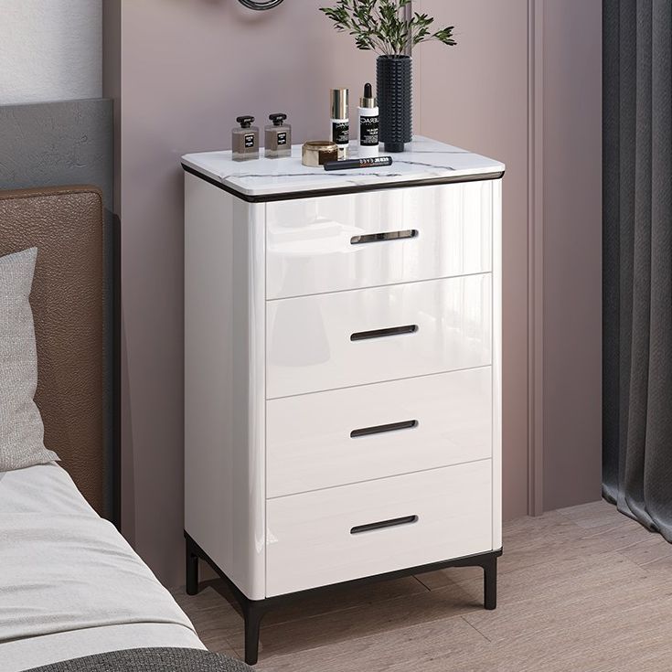 White Marble Buffet/Console Living Room Modern Sideboard Table with Drawers Clearhalo 'buffet_sideboard' 'Buffets & Sideboards' 'furn' 'furn_buffet_sideboard' 'Furniture' 'Kitchen & Dining Furniture' 1200x1200_73887777-8940-4614-9ca5-fe058ddb9210