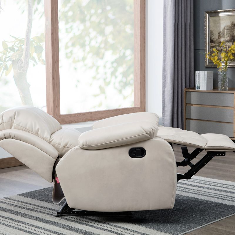 Sedia reclinabile regolabile reclinabile standard in pelle con supporto lombare