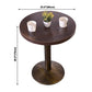 Industrial Wooden Dinner Room Kitchen Table Brown Table with Metal Base for Dining Room Clearhalo ' dining_table' 'Dining Tables & Seating' 'Dining Tables' 'furn' 'furn_dining_table' 'Furniture' 'furniture_dining_table' 'Kitchen & Dining Furniture' 'kitchen&dining_furn' 'kitchen' 'kitchen_dining_table' 1200x1200_73894dda-45fd-4b5f-b9f3-2d9d9fa31969