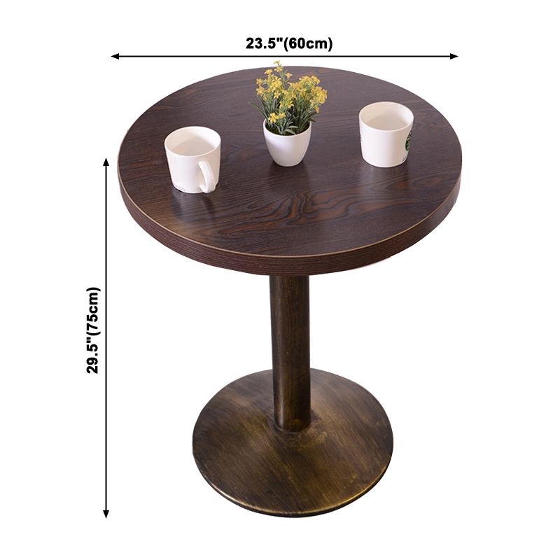 Industrial Wooden Dinner Room Kitchen Table Brown Table with Metal Base for Dining Room Clearhalo ' dining_table' 'Dining Tables & Seating' 'Dining Tables' 'furn' 'furn_dining_table' 'Furniture' 'furniture_dining_table' 'Kitchen & Dining Furniture' 'kitchen&dining_furn' 'kitchen' 'kitchen_dining_table' 1200x1200_73894dda-45fd-4b5f-b9f3-2d9d9fa31969