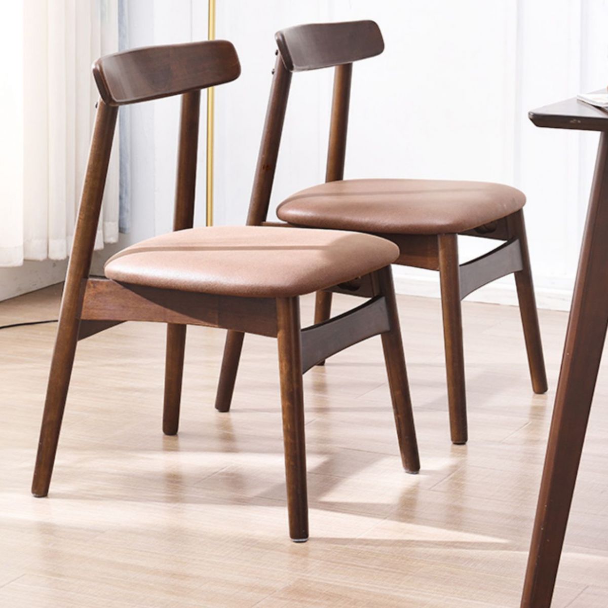 Contemporary Wood Indoor Open Back Side Chair of 18'' Wide Dining Chair Clearhalo ' kitchen&dining_furn' 'Dining Chairs' 'Dining Tables & Seating' 'dining_chair' 'furn' 'furn_dining_chair' 'Furniture' 'furniture_dining_chair' 'Kitchen & Dining Furniture' 'kitchen' 1200x1200_738b1ef0-b1b8-4af7-81fa-d4d018d6b8e8