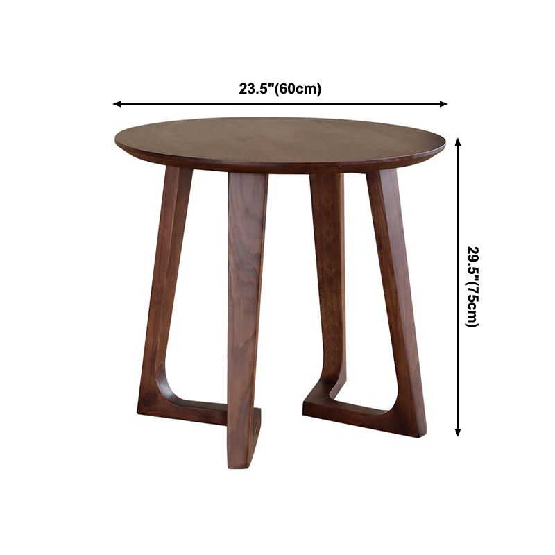Round Casual Dining Table Wood Color Fixed Table with Ashwood Solid Wood Clearhalo ' dining_table' 'Dining Tables & Seating' 'Dining Tables' 'furn' 'furn_dining_table' 'Furniture' 'furniture_dining_table' 'Kitchen & Dining Furniture' 'kitchen&dining_furn' 'kitchen' 'kitchen_dining_table' 1200x1200_738b394e-7325-4bf2-bce3-1cf6f400a461