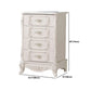 15.74" Wide Accent Chest Modern White Rectangle Chest with Drawers Clearhalo 'Cabinets & Chests' 'cabinets_chests' 'furn' 'furn_cabinets_chests' 'Furniture' 'Living Room Furniture' 1200x1200_738b8f64-da30-49a7-adba-9c2f2470e81d