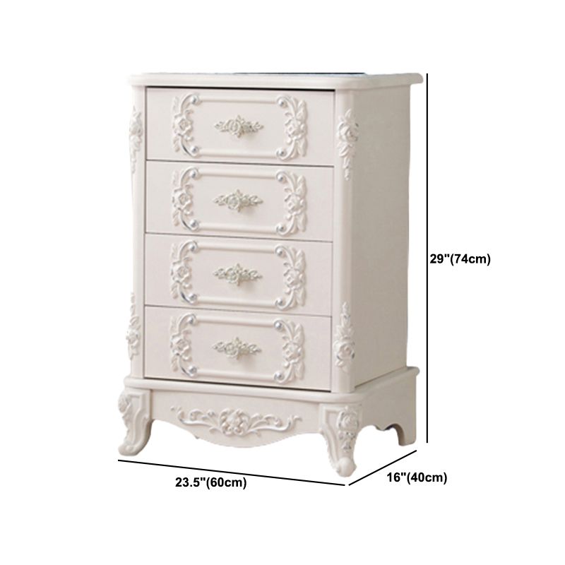 15.74" Wide Accent Chest Modern White Rectangle Chest with Drawers Clearhalo 'Cabinets & Chests' 'cabinets_chests' 'furn' 'furn_cabinets_chests' 'Furniture' 'Living Room Furniture' 1200x1200_738b8f64-da30-49a7-adba-9c2f2470e81d