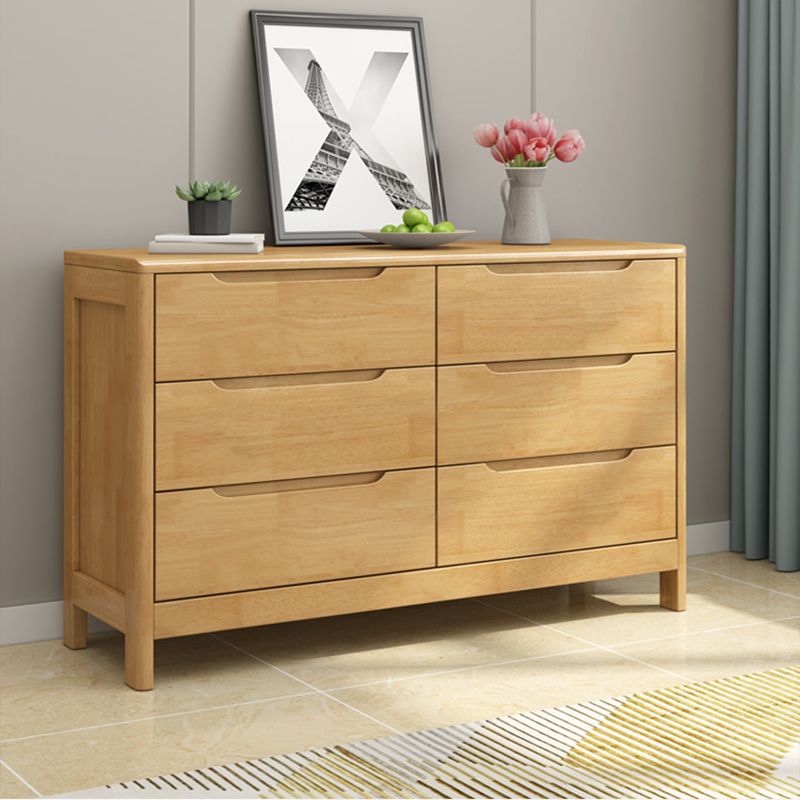 16" W Storage Chest Rubber Wood Storage Chest Dresser with Drawers Clearhalo 'Bedroom Furniture' 'Dressers & Chests' 'dressers_chests' 'furn' 'furn_dressers_chests' 'Furniture' 1200x1200_738bb69d-4a14-4d7e-98a6-e1aec7124b1b