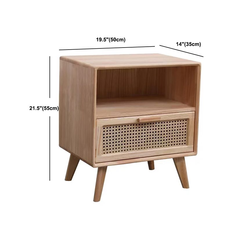 Contemporary Wooden Chest, Rectangle Accent Chest with Drawers