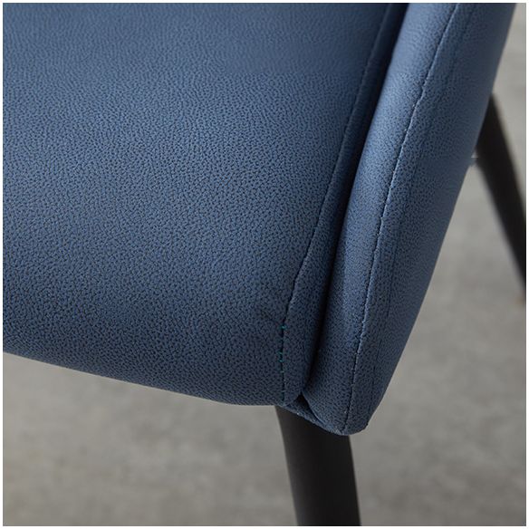 Modern Leather Living Room Side Chair Parsons Matte Finish Dining Chair Clearhalo ' kitchen&dining_furn' 'Dining Chairs' 'Dining Tables & Seating' 'dining_chair' 'furn' 'furn_dining_chair' 'Furniture' 'furniture_dining_chair' 'Kitchen & Dining Furniture' 'kitchen' 1200x1200_7395ea51-e664-49d0-aea4-4f30aa83b124