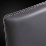 Designer Style Restaurant Solid Back Side Chair Saddle Leather Dining Chair Clearhalo ' kitchen&dining_furn' 'Dining Chairs' 'Dining Tables & Seating' 'dining_chair' 'furn' 'furn_dining_chair' 'Furniture' 'furniture_dining_chair' 'Kitchen & Dining Furniture' 'kitchen' 1200x1200_7396602c-9837-45d4-8258-7dd8a2f1cef6