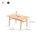 Glam Style Dining Wood Table Dining Rectangle Table for Home Use Clearhalo 'Dining Tables & Seating' 'Dining Tables' 'dining_table' 'furn' 'furn_dining_table' 'Furniture' 'Kitchen & Dining Furniture' 1200x1200_7397fa21-115c-422e-ac74-23273c25cee9
