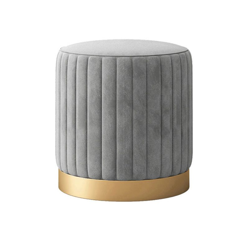 Glam Solid Color Entryway Bench Upholstered Entryway Bench with Cushioned Clearhalo 'Benches' 'Chairs & Seating' 'furn' 'furn_benches' 'Furniture' 'Living Room Furniture' 1200x1200_73983877-9c89-443d-9782-bc5195f62943