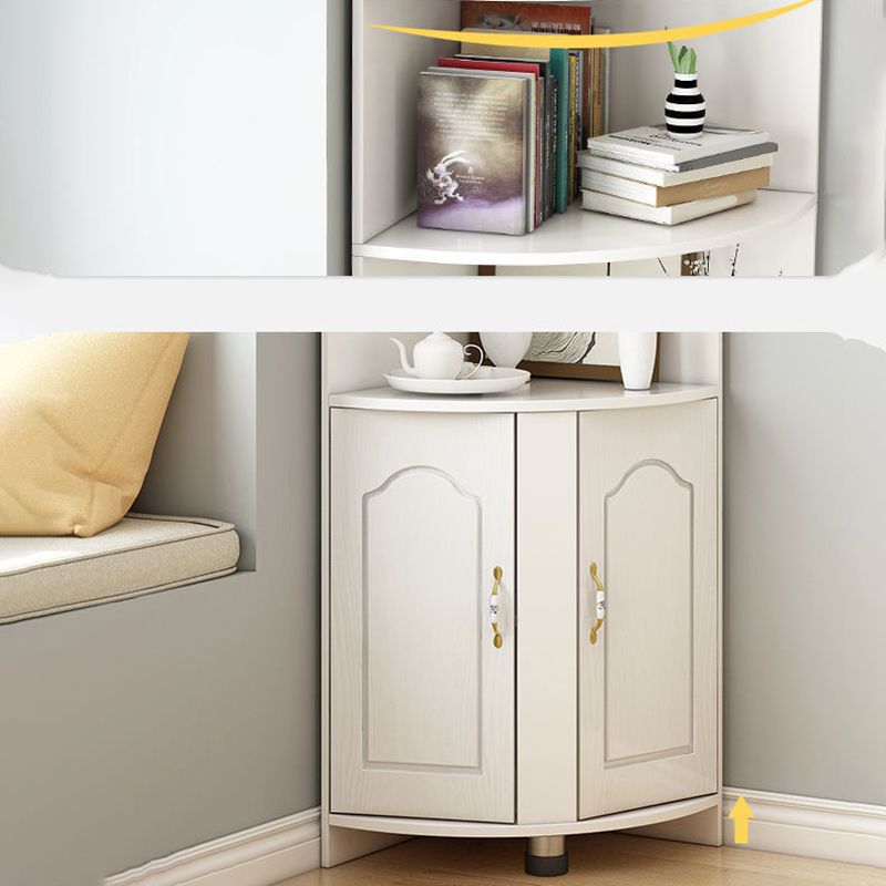 Armadio resistente alle macchie con ripiani e porte moderne moderni rettangolo