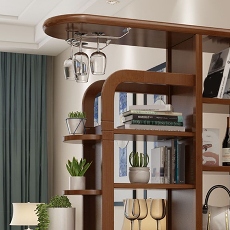 Contemporary 2-drawer Solid Wood 74.8" Tall Accent Cabinet with Doors Clearhalo 'Cabinets & Chests' 'cabinets_chests' 'furn' 'furn_cabinets_chests' 'Furniture' 'Living Room Furniture' 1200x1200_739ae05a-ec8a-471f-88a0-8d84a6225df1