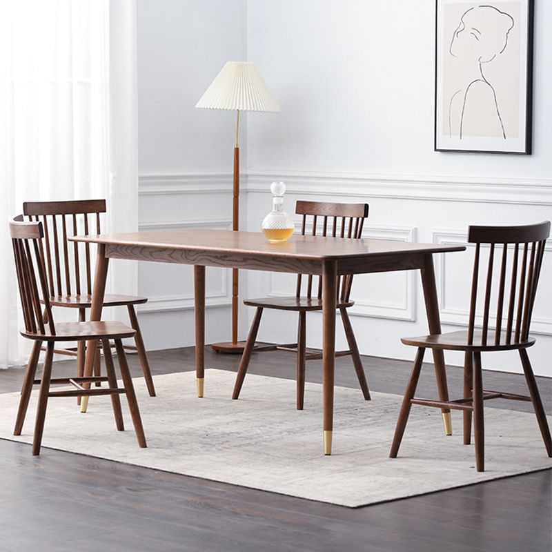 Modern Style Solid Wood Dining Sets with Rectangle Table Dining Furniture for Dining Room Clearhalo 'Dining Room Sets' 'Dining Tables & Seating' 'dining_room_set' 'furn' 'furn_dining_room_set' 'Furniture' 'furniture_dining_room_set' 'Kitchen & Dining Furniture' 'kitchen&dining_furn' 'kitchen' 1200x1200_73a3619c-5760-49d2-b45f-29646f9fcd42