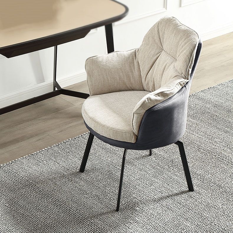 Chaise de bureau moderne sans roues sans chaise ergonomique pénible