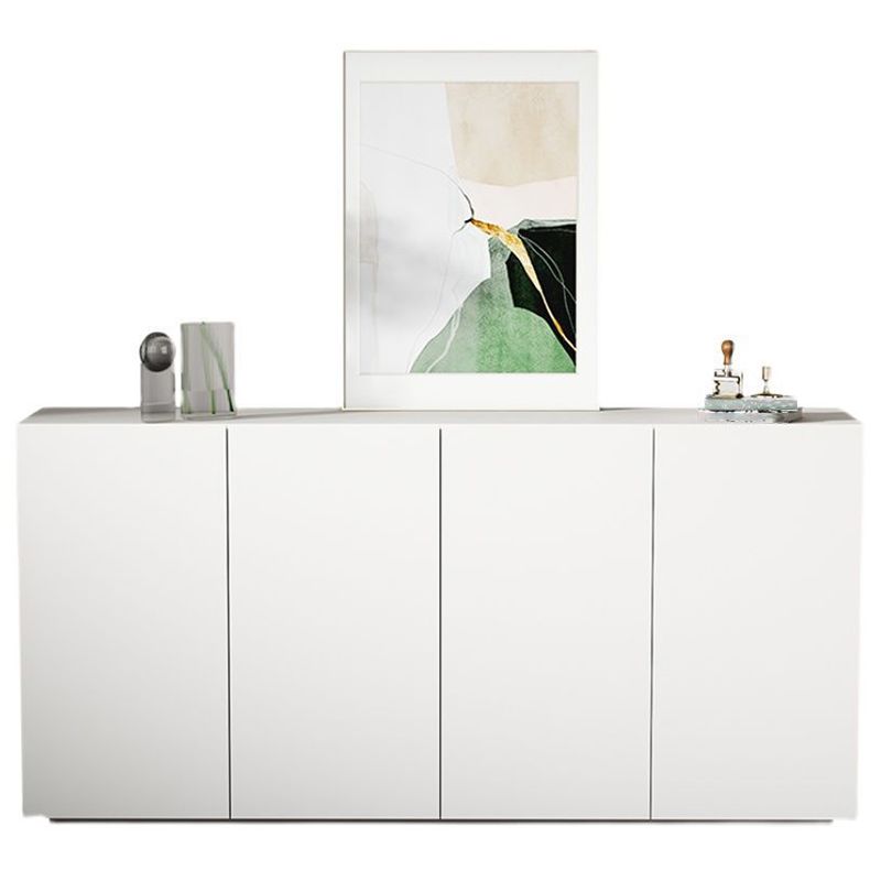 Sideboard in legno ingegnerizzato bianco Credenza moderni per soggiorno