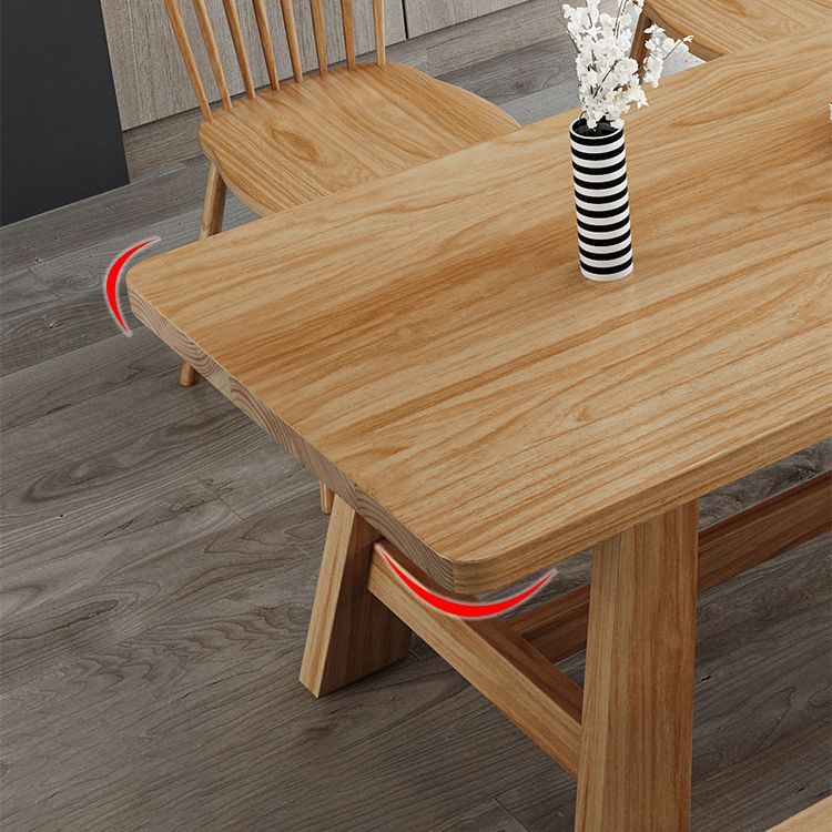 Modern 1/2/3/4/5 Pieces Dining Set Pine Wood Dining Furniture Set /Separate Items Clearhalo 'Dining Room Sets' 'Dining Tables & Seating' 'dining_room_set' 'furn' 'furn_dining_room_set' 'Furniture' 'furniture_dining_room_set' 'Kitchen & Dining Furniture' 'kitchen&dining_furn' 'kitchen' 1200x1200_73a5d8fd-e521-4e2a-b0c0-1325f59f9198