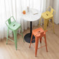 Round Pedestal Bar Height Table Contemporary Bar Table for Small Places Clearhalo 'Bar Furniture' 'Bar Tables' 'bar_tables' 'furn' 'furn_bar_tables' 'Furniture' 'Kitchen & Dining Furniture' 1200x1200_73a6d84e-216b-4a14-962e-17e46c432301